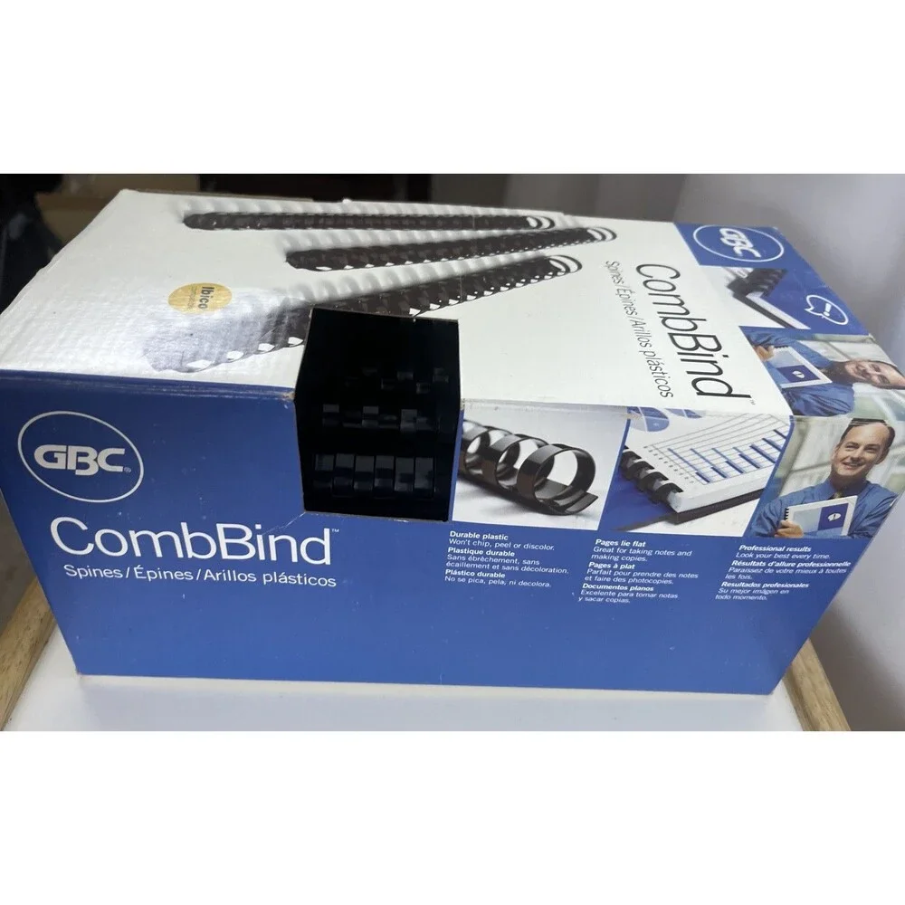 50-pack GBC CombBind Binding Spines 1